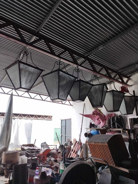 Candeeiros de grande dimensão