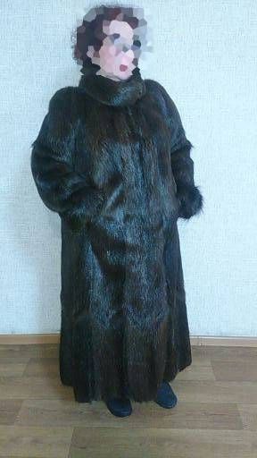 Шикарная натуральная шуба