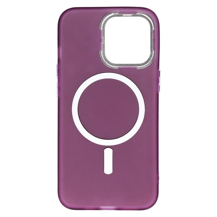 Magnetic Frosted Case Do Iphone 11 Pro Max Fioletowy