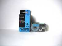 Tasiemka Casio XR-18BU1 niebieska oryginał nowa