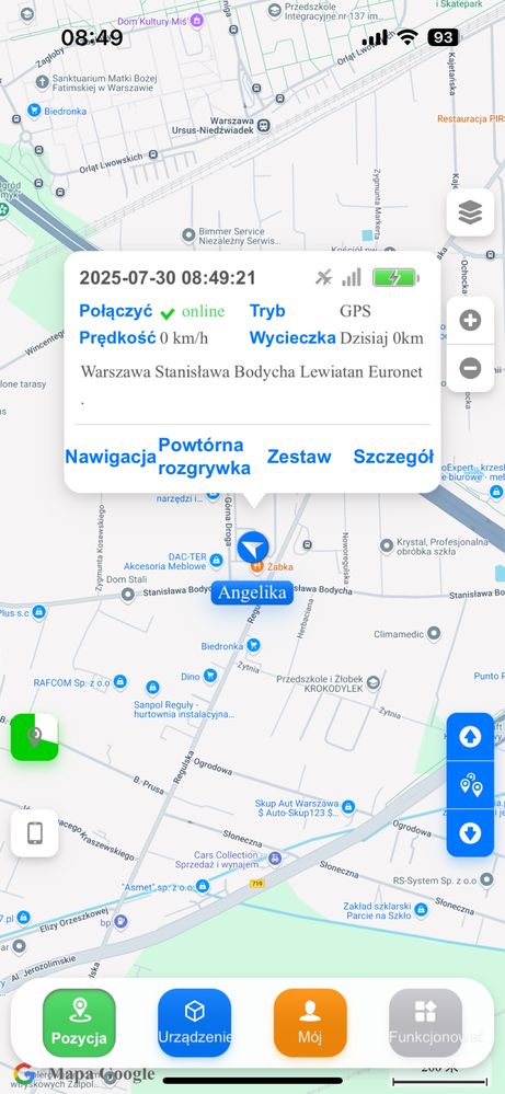 Gps lokalizotor do samochodu