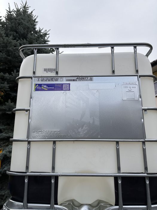 Zbiornik 1000l bez zaworu
