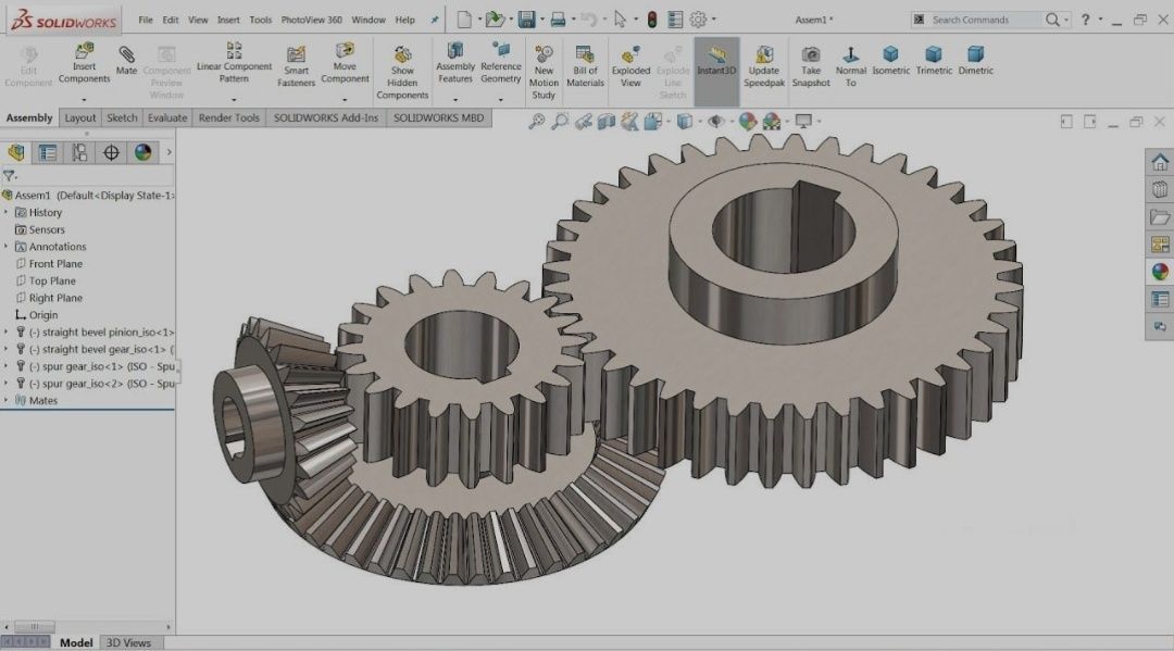 Projekty PKM Solidworks Autocad