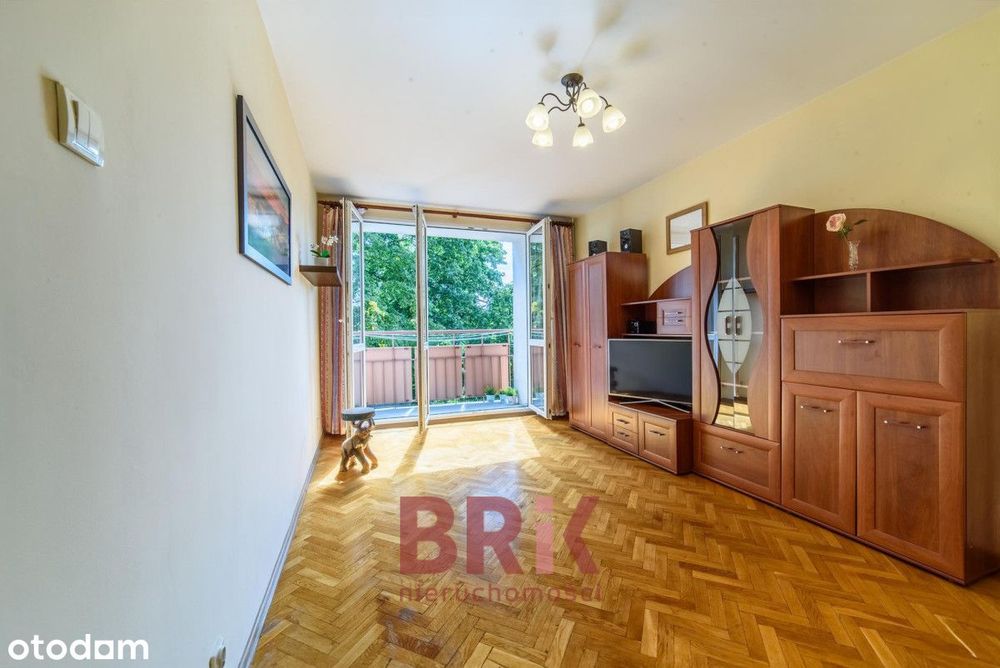 Jednopokojowe mieszkanie#balkon#piwnica#cegła