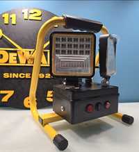 Lampa do aku DEWALT, statyw 2xLED 60W, zabezpieczenienie