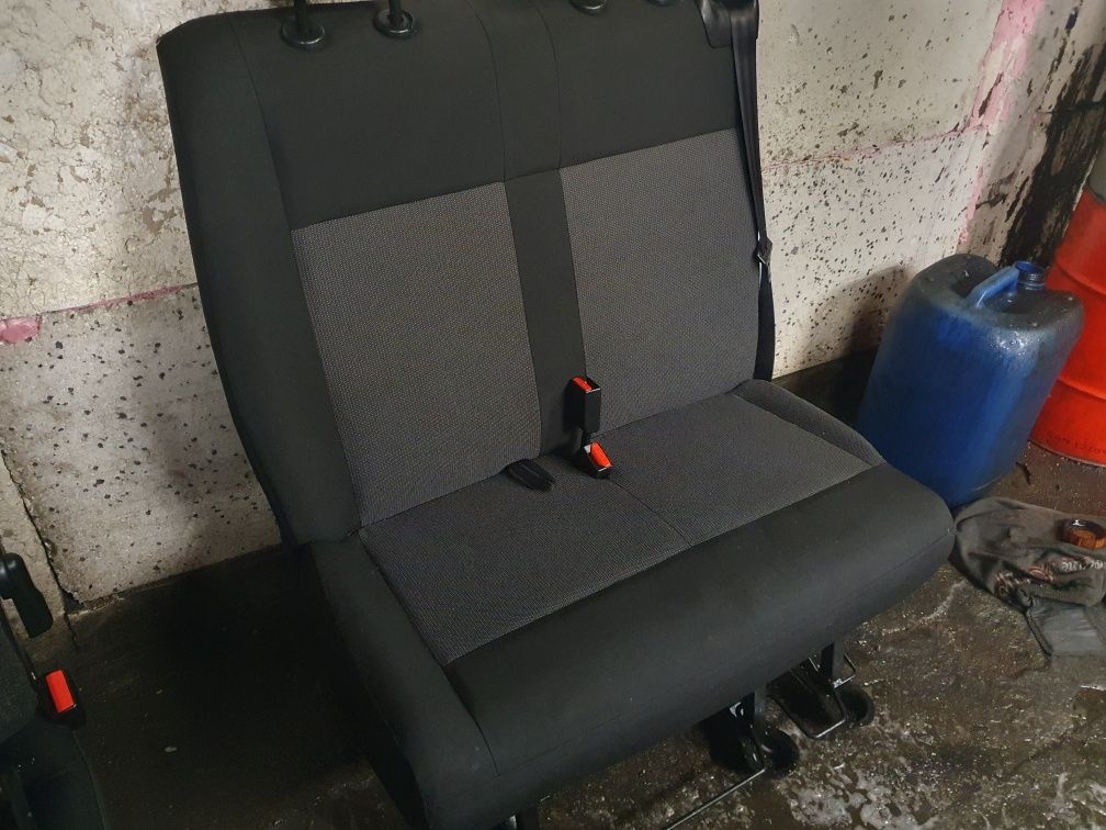 Fotel kierowcy Ławka Pasażera Fotele Komplet Renault Master III Lift