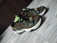 Nike m2k tekno green zielono brązowe sneakersy