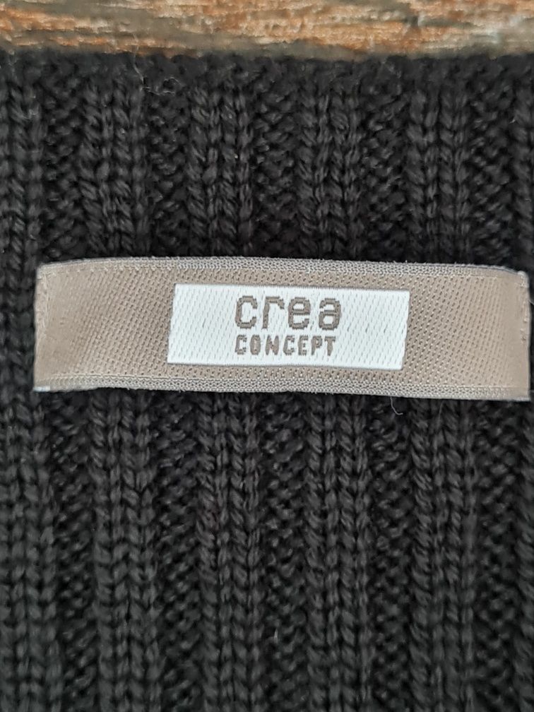 Вкорочений кардиган, топ з вовни меріноса Crea Concept