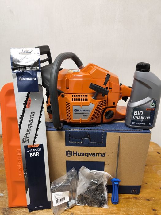 Husqvarna 365 SZWECJA Special NOWA Pilnik Olej