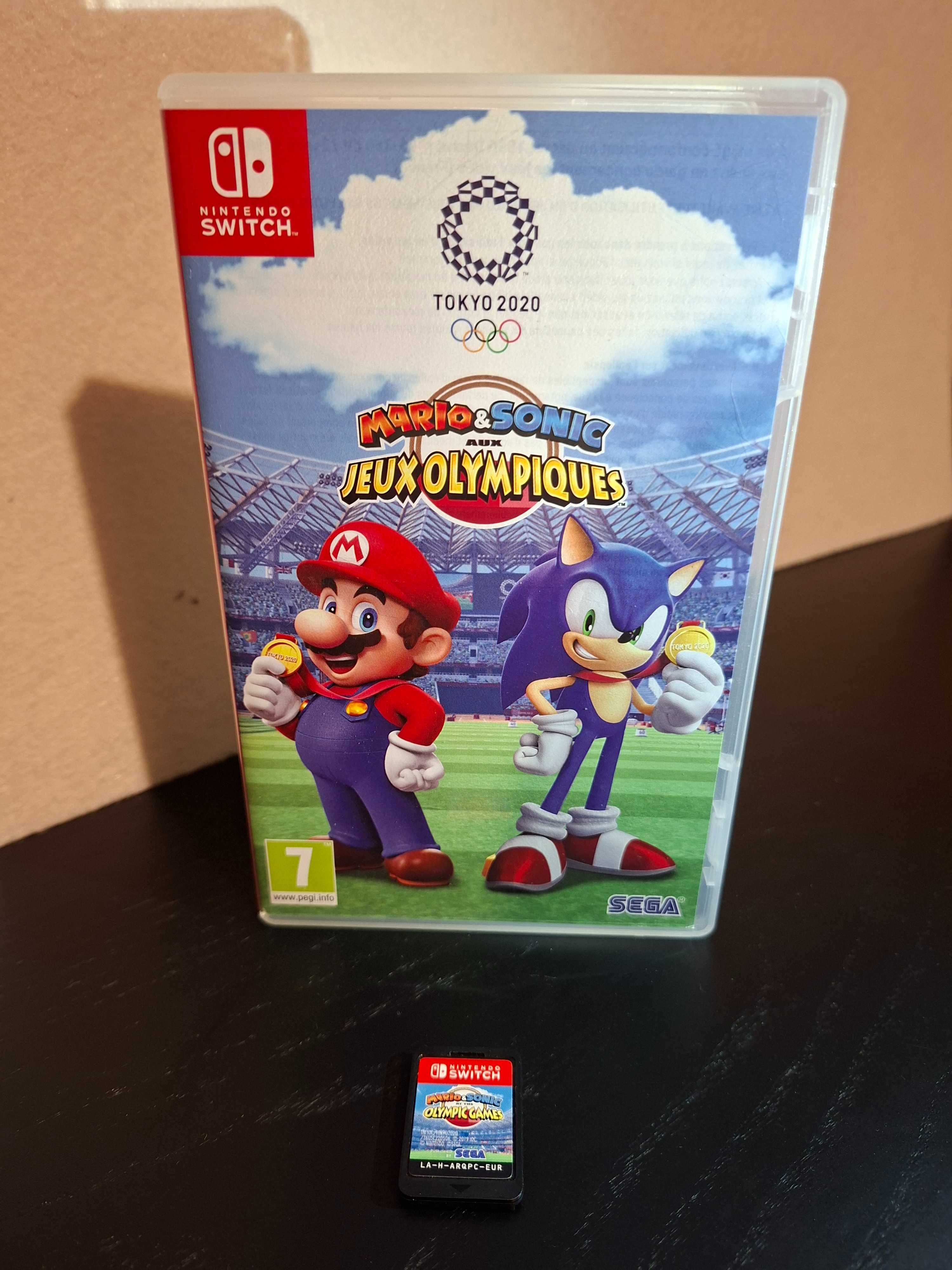 Mario & Sonic at the Olympic Games Tokyo 2020 Nintendo Switch c/ caixa