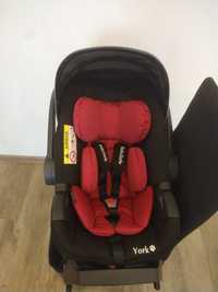 Fotelik samochodowy Babysafe YORK i-Size 0-13 kg z bazą ISOFIX