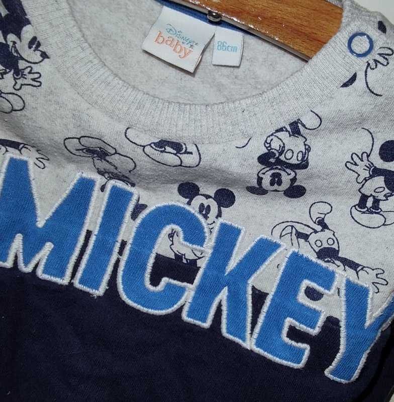 Zestaw MYSZKA MIKI DISNEY bluza,dwie apaszki,kąpielówki stan Bdb 86