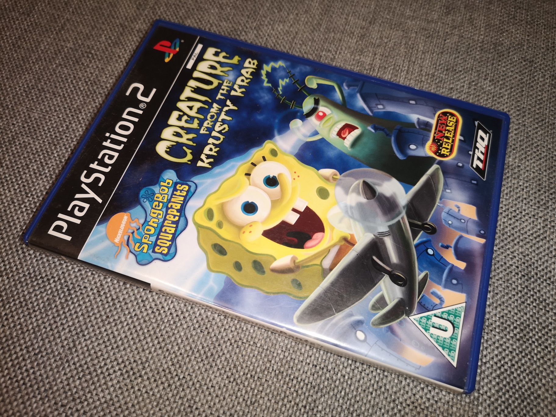 SpongeBob Creature from Krusty Krab PS2 gra ANG (stan bdb)