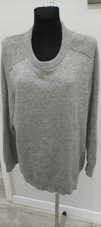 Duży sweter h&m szary męski porządny jak nowy xl