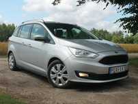 Ford Grand C-MAX 1.5 D 120 KM Automat NAVI Grzane FOTELE Tempomat MARTWE Pole SERWIS !