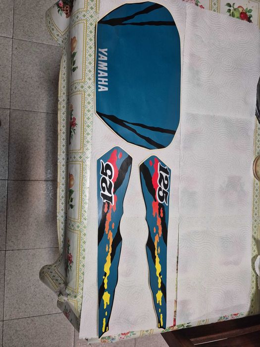 YAMAHA autocolantes DTR 125 originais