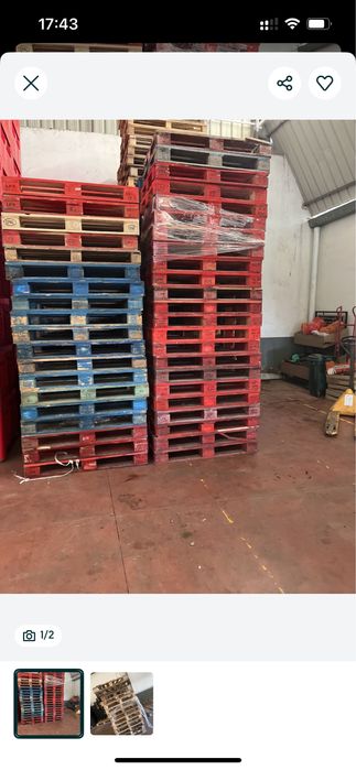 Palets europeias e continentais