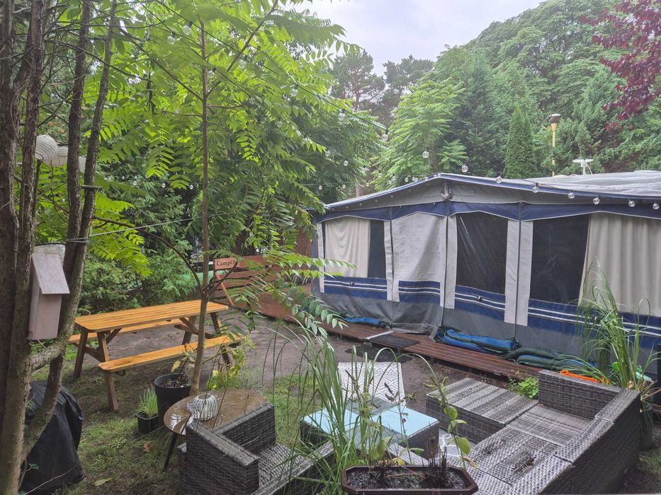 CampOlo - przyczepa kempingowa - płw. Helski - kemping Kormoran