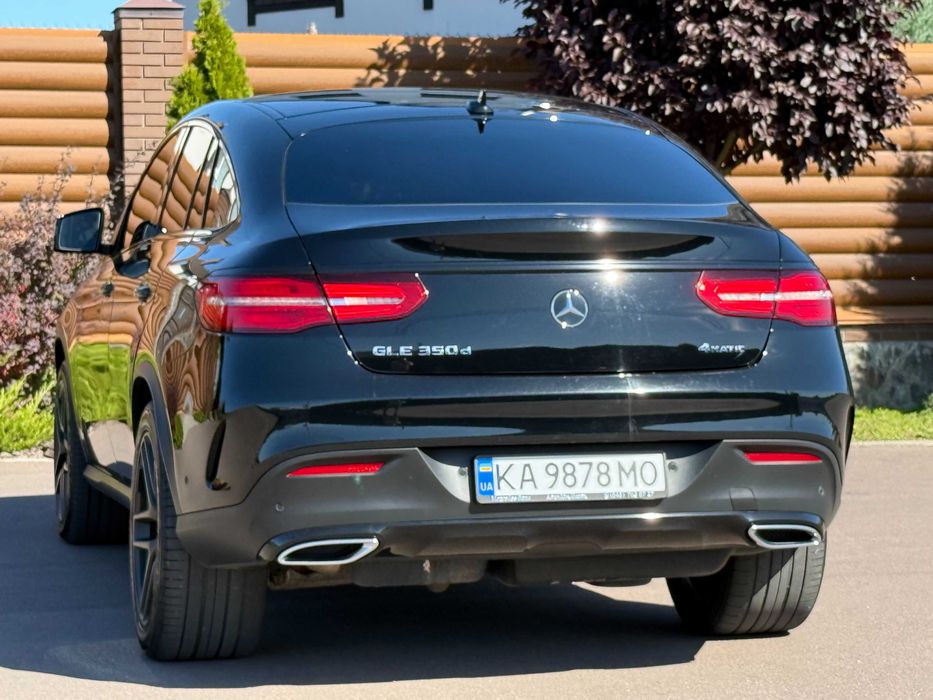 Mercedes-Benz GLE-Class 2018 Офіційний не Фарбований