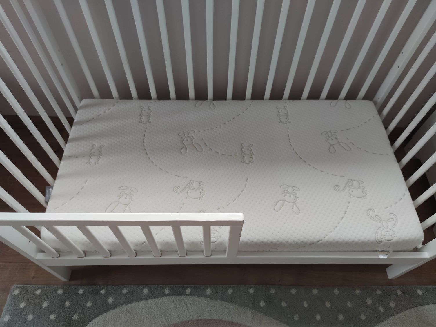 Materac Hilding dobranocka dziecięcy 120x60 stan bardzo dobry