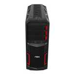 Caixa MidTower ATX NOX NX-3 USB 3.0 LED Vermelho