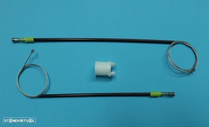 Kit reparação elevador dos vidros Fiat Grande Punto  e Evo manual