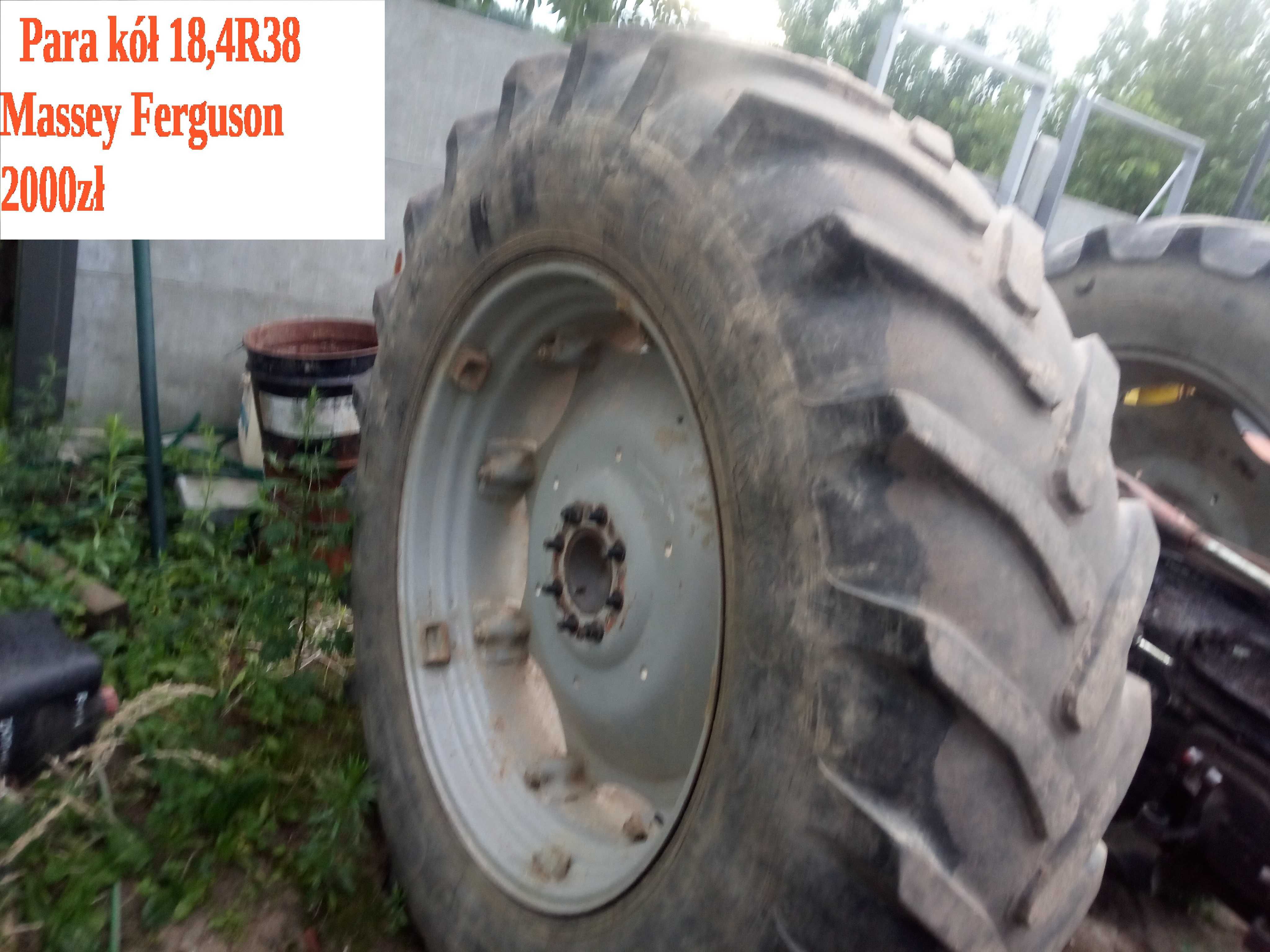 Koła Massey Ferguson 3080 i 3090 i 690 18,4R38 i 16,9R34 MF 675 i 590