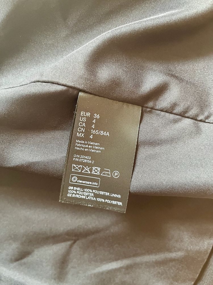 Marynarka żakiet H&M czarna 36/S