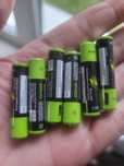 AAA li-po акумулятор на 600mAh зарядка через micro USB