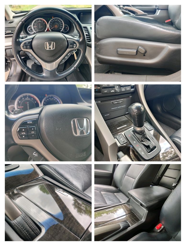 Honda Accord 2.2 Automat Premium  Skóry Xenon Navi Elektryczna Klapa !