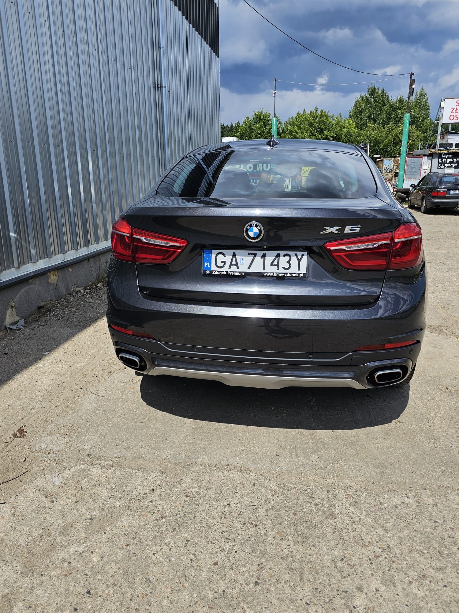 BMW X6 F16 2016r. SUV 313Koni xDrive 230kW Salon Polska