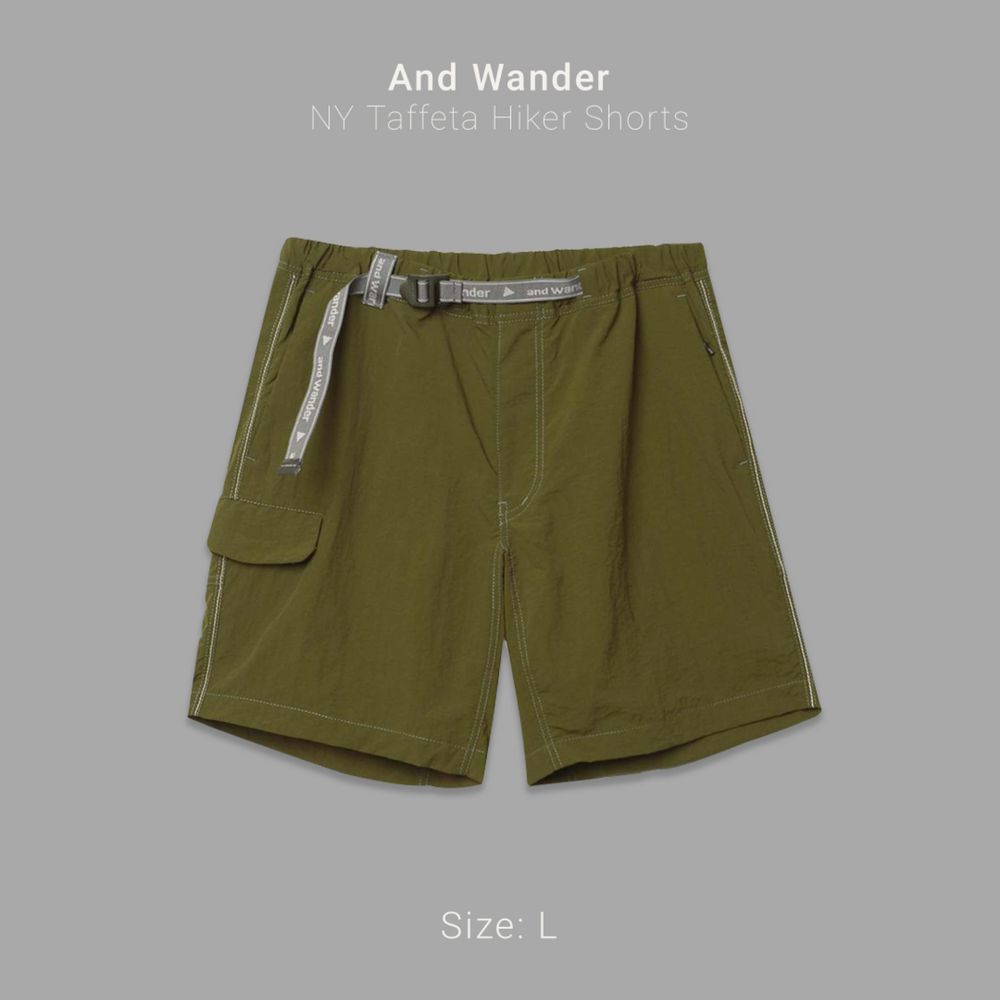 and Wander NY taffeta hiker шорти