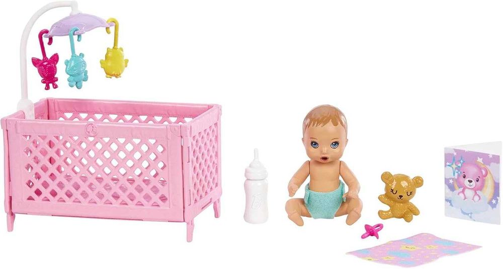 Лялька Барбі Скіппер Няня з малюком Солодкі сни Barbie Skipper Baby