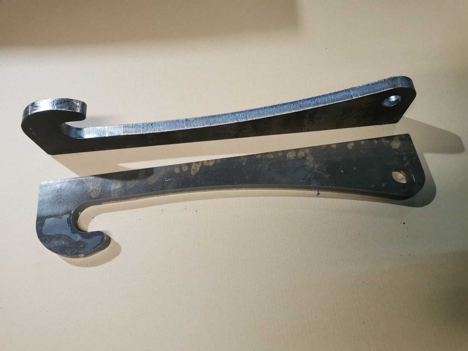 Haki JCB Q-Fit do wspawania, mocowania, zaczepy