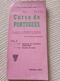 Curso de Português - Enciclopédia Estudo - edições ASA - 1970