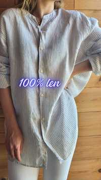 Koszula oversizowa lniana
100% lenL-XXL