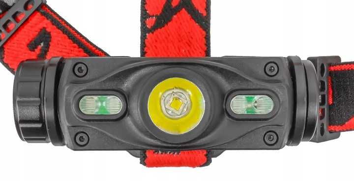 Aluminiowa latarka czołowa Akumulator Li-ion 3,7V 2000 mAh