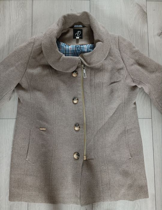 Płaszcz zimowy damski r.50  Adrianno Damianii 
Stan b