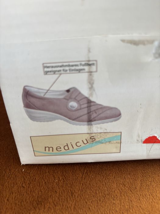 Туфли ортопедические кожаные Medicus