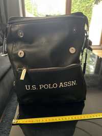 Plecak i torba na ramię 2w1 Polo Assn