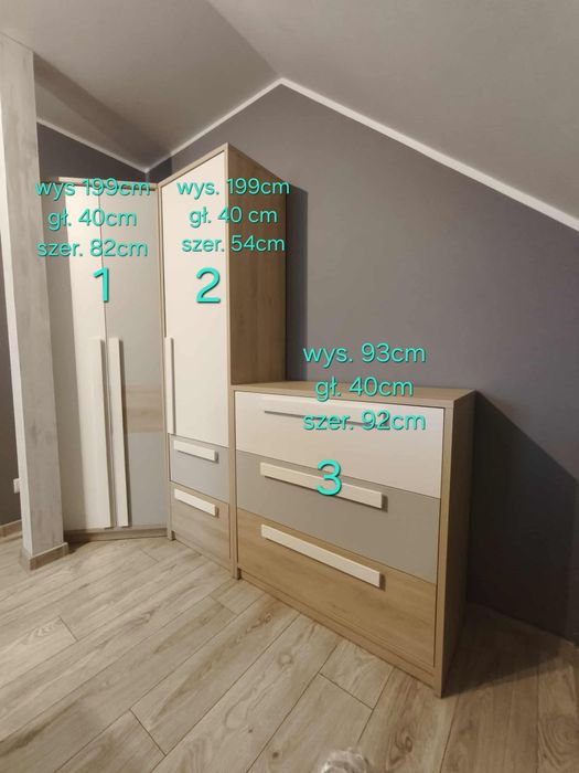 Zestaw mebli młodzieżowych DROP