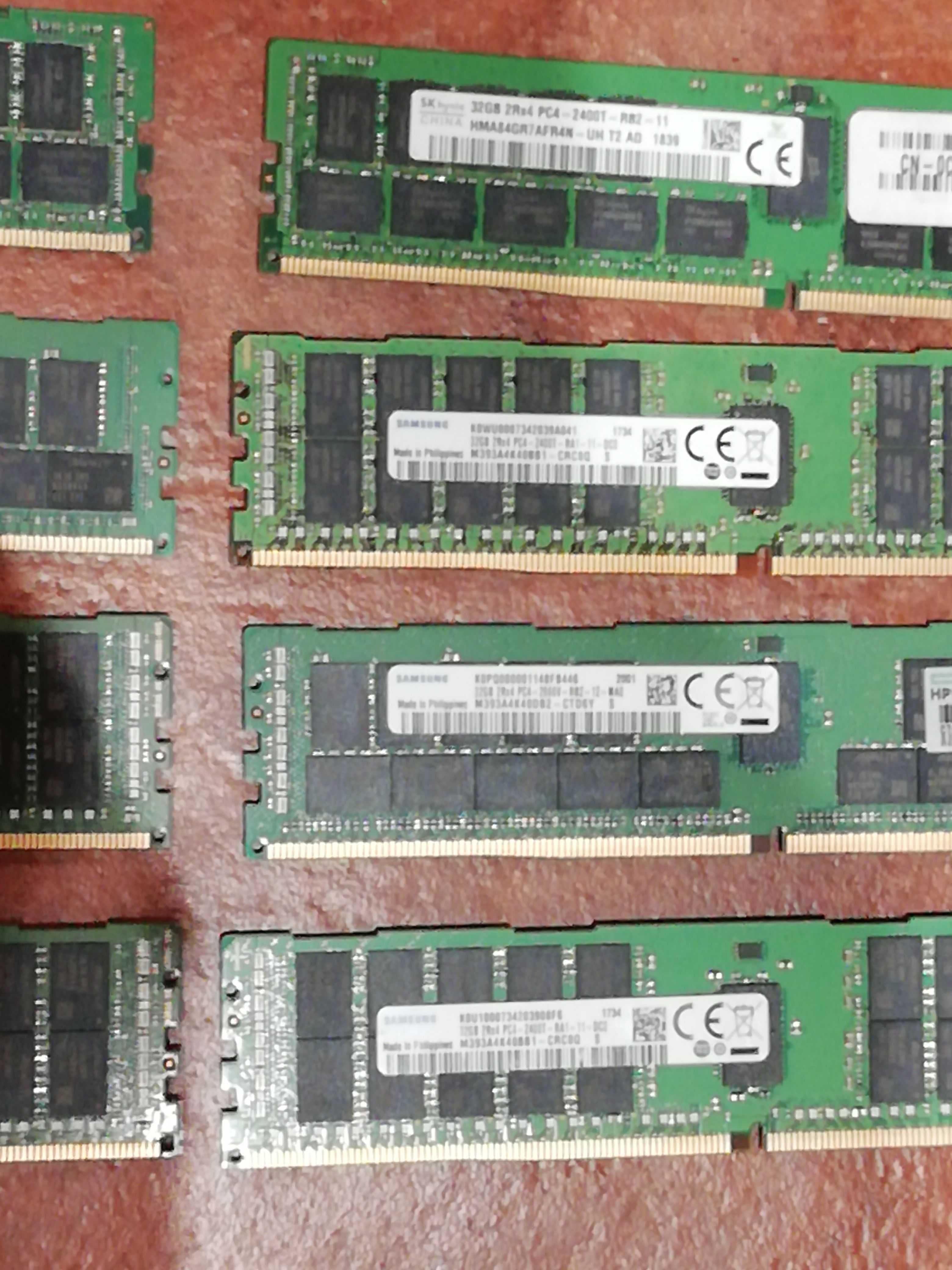 Pamięć DDR4, 32/64GB ECC (serwerowa)