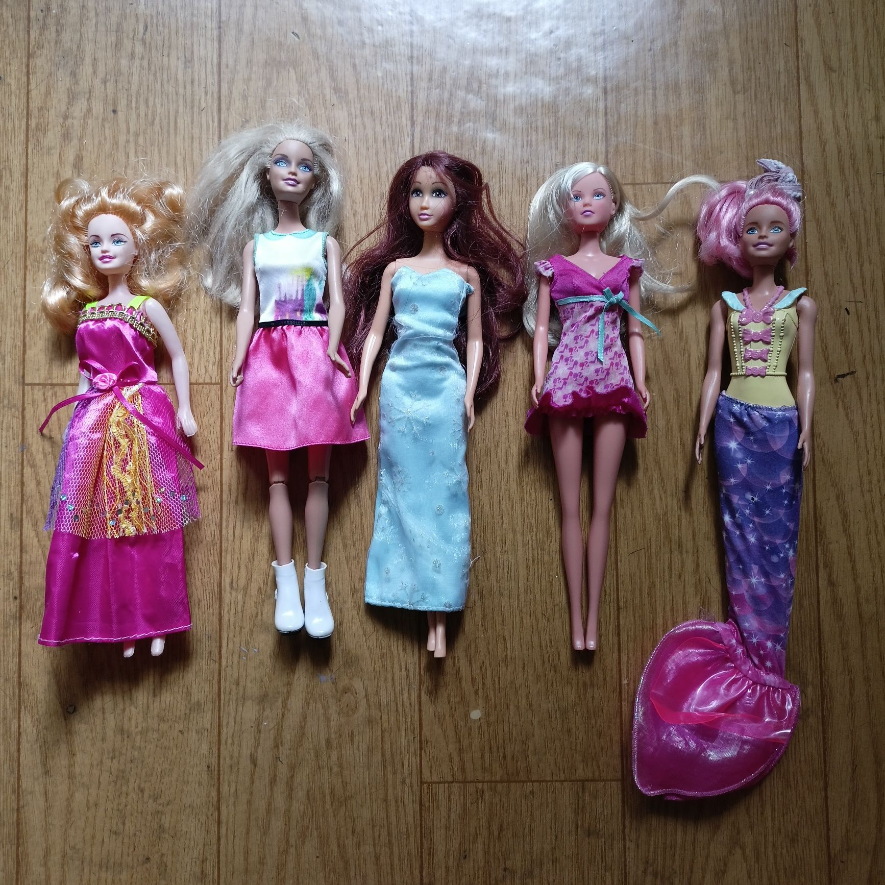 Lalki Barbie 5 szt.