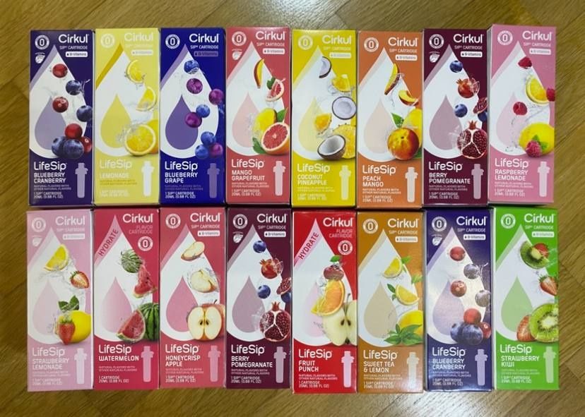 Картриджі для пляшки Cirkul. Оригінал  В НАЯВНОСТІ  В УКРАЇНІ