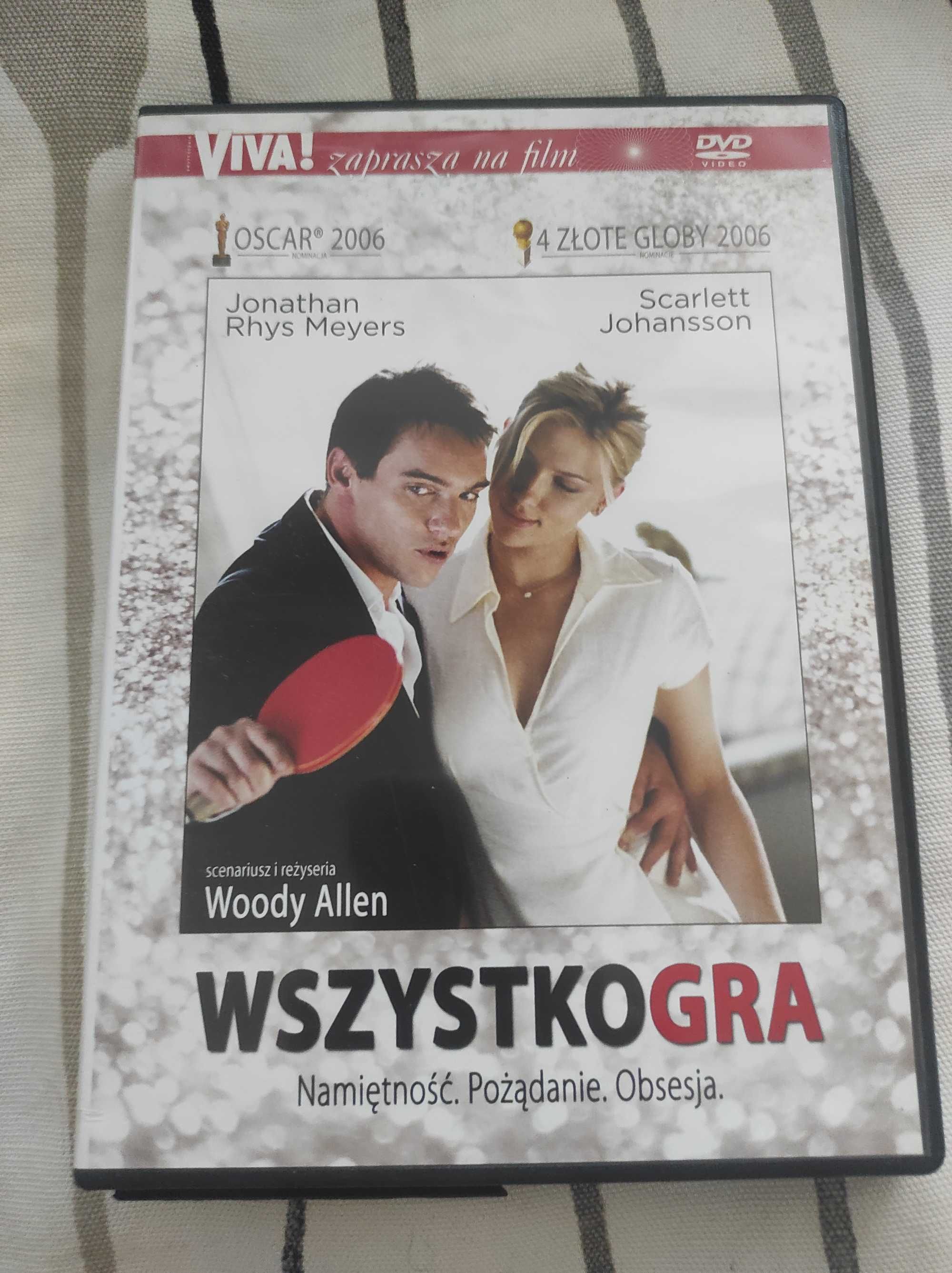 FILM DVD Wszystko gra Woody Allen Johansson Match Point unikat