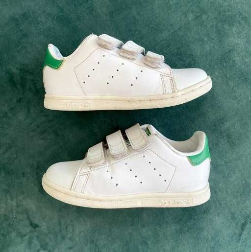 Шкіряні кросівки adidas stan smith | розмір 27 | устілка 17,5 см.