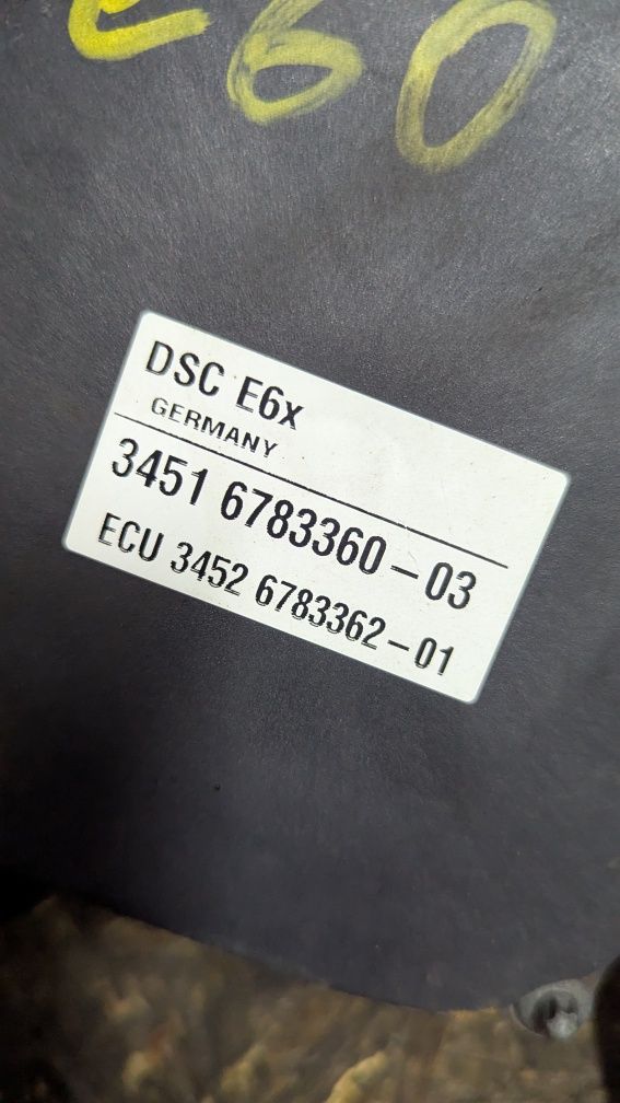 Блок ABS BMW e60-61 3451 6783360-03