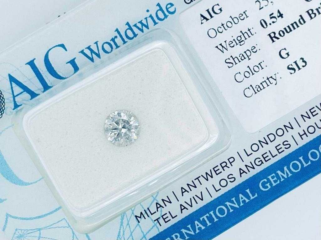 Fantástico diamante 0.54ct