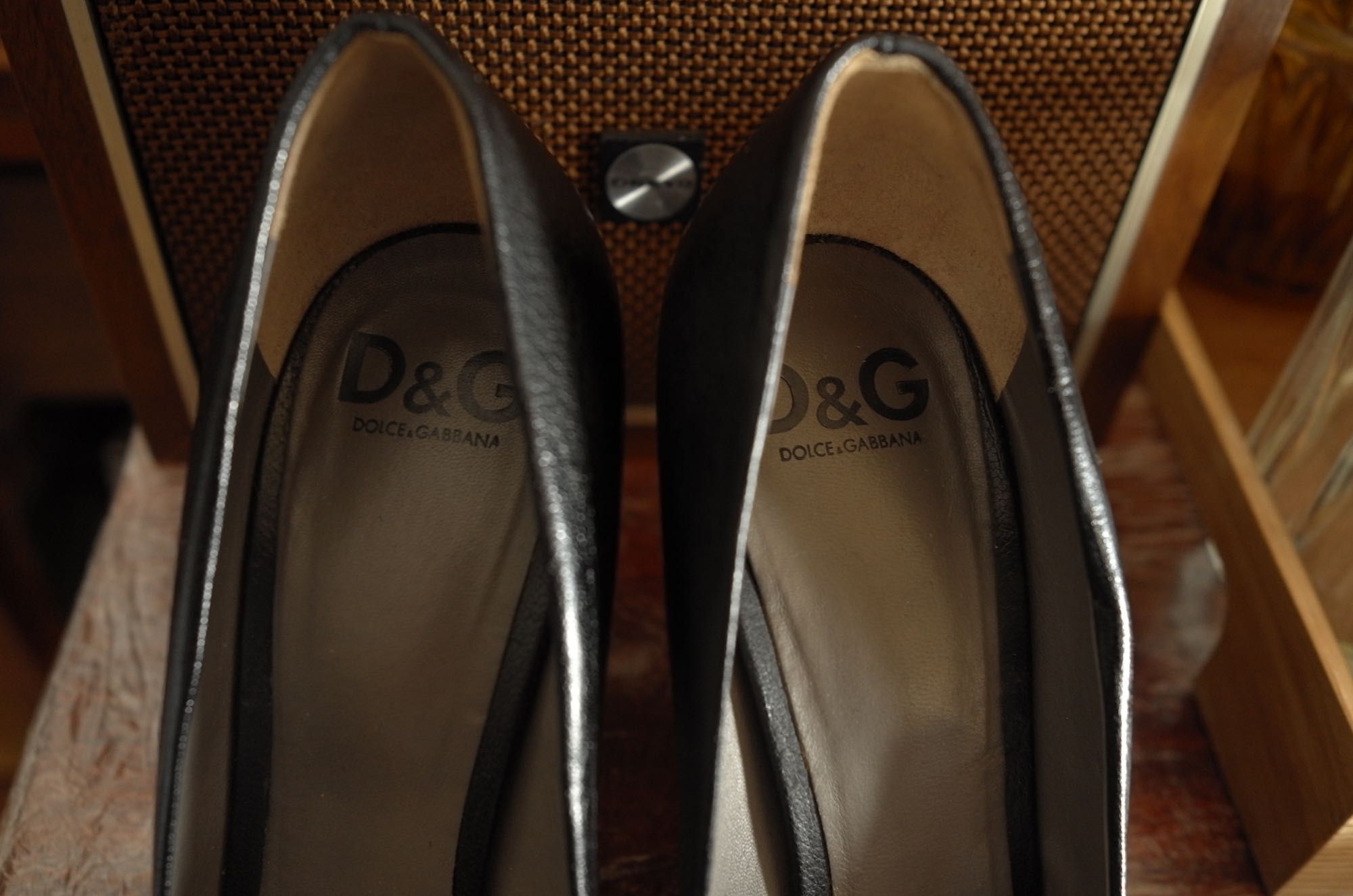 D&G - Sapatos de salto alto Dolce & Gabbana