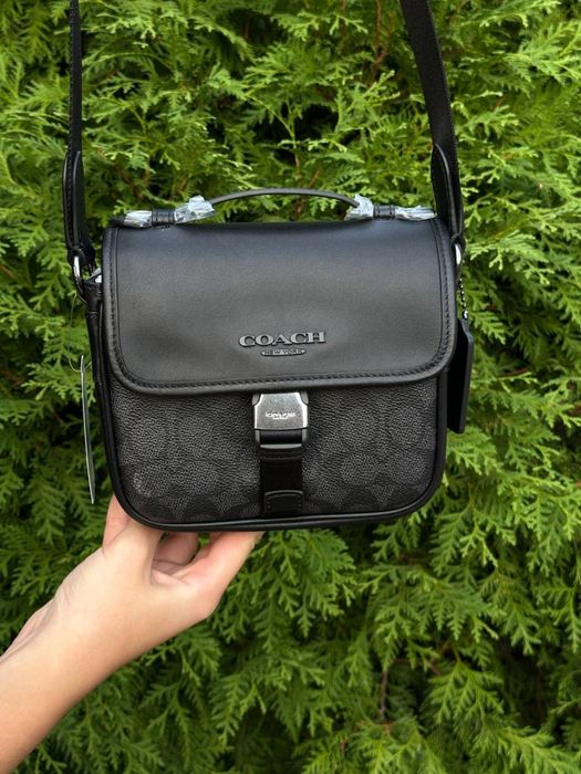 Сумка ОРИГІНАЛ Coach Racer Crossbody Bag Чорний